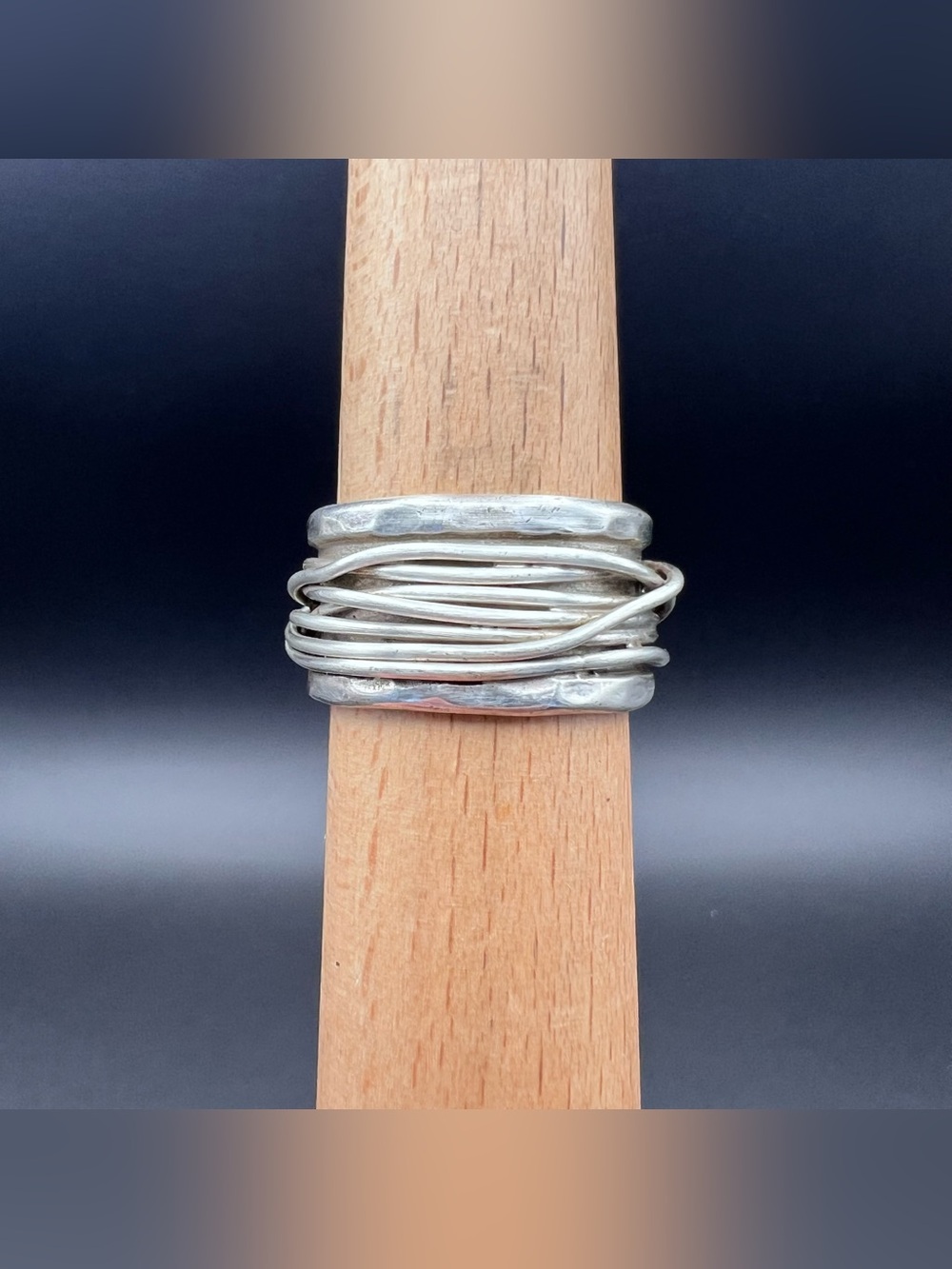 Sterling Silver Wire Wrapped Ring